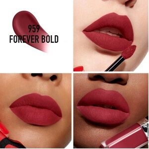 OBO~ New DIOR Rouge Liquid Lipstick - Forever Bold (Red)